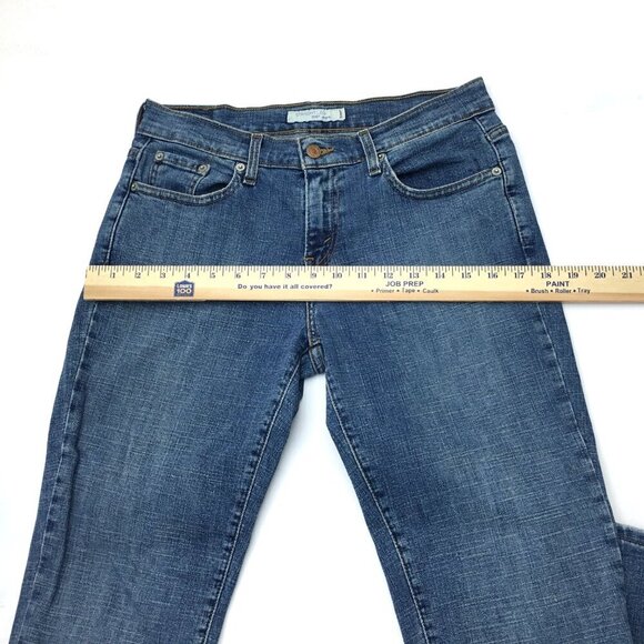 Levi's 505 Women's Jeans Straight Leg Stretch waist 28 length 32" - Picture 6 of 9